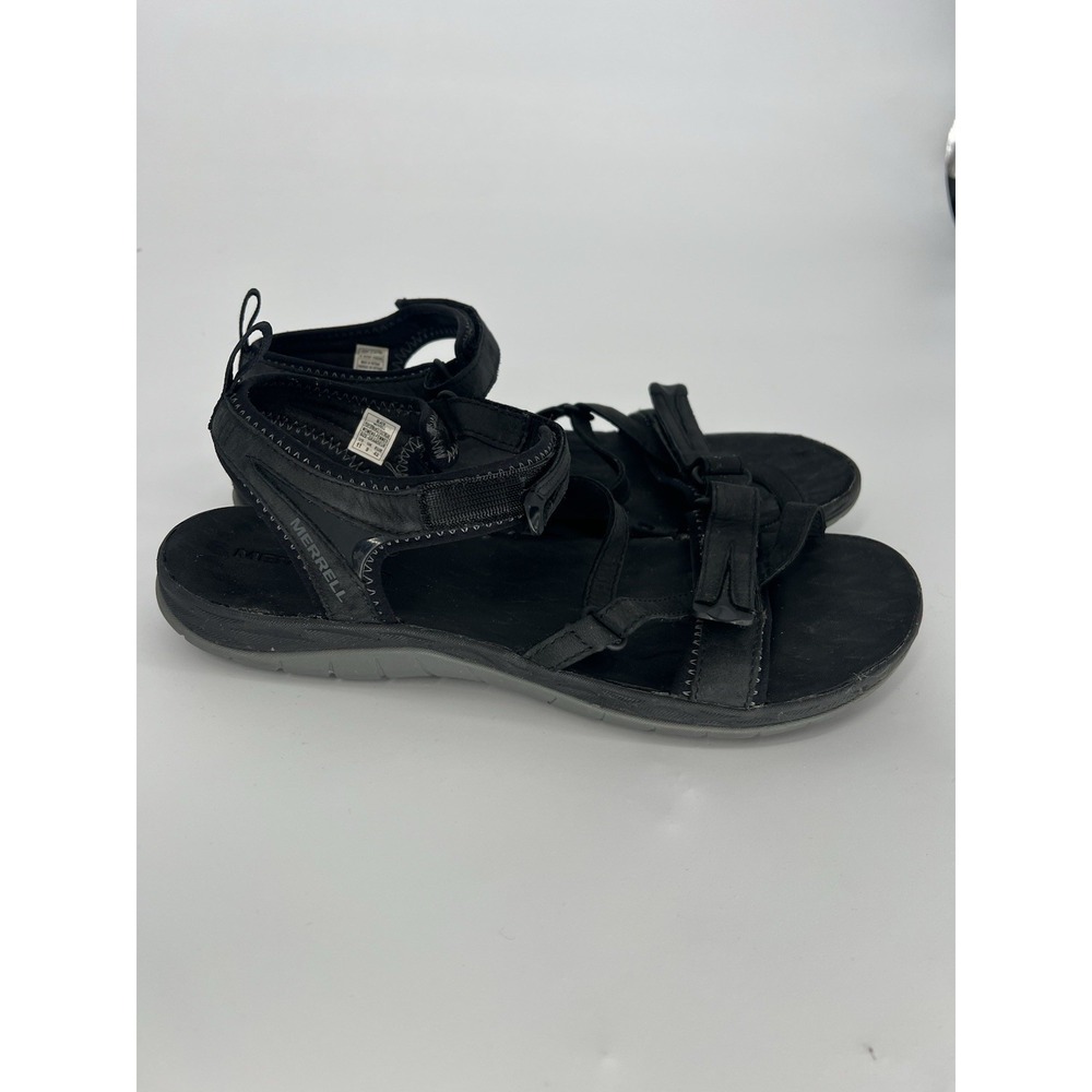 Merrell Women's Siren Strap Q2 Sandals Womens, Black Size 11